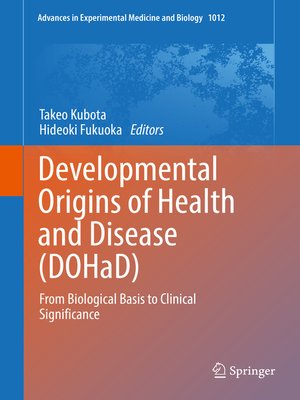 cover image of Developmental Origins of Health and Disease (DOHaD)